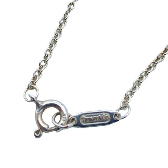 Tiffany & Co. Signature Cross Necklace – 18K Gold & Sterling Silver – 18" - Picture 7 of 8